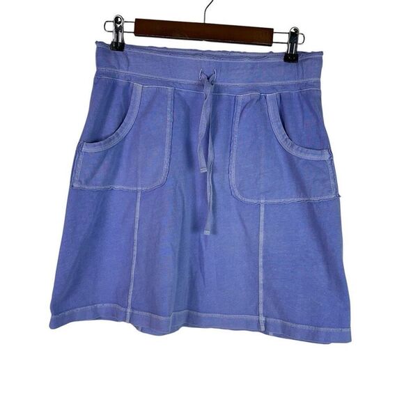 Fresh Produce Casual Skirt size Small Periwinkle Drawstring Waist Pockets - Picture 1 of 5